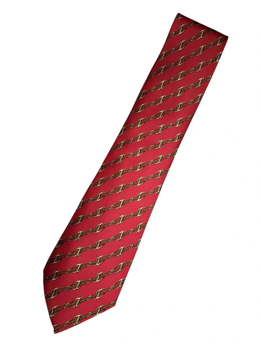 HERMÈS silk tie